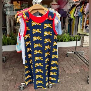 Maxomorra Playdress Cheetah Blue